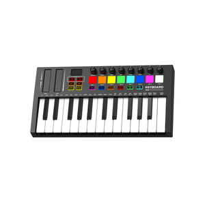 Ultra-Portable Mini Professional 25-Key USB <strong>MIDI</strong> Drum Pad <strong>Keyboard</strong> <strong>Controller</strong> <strong>MIDI</strong> <strong>Controller</strong> - Product Image 1