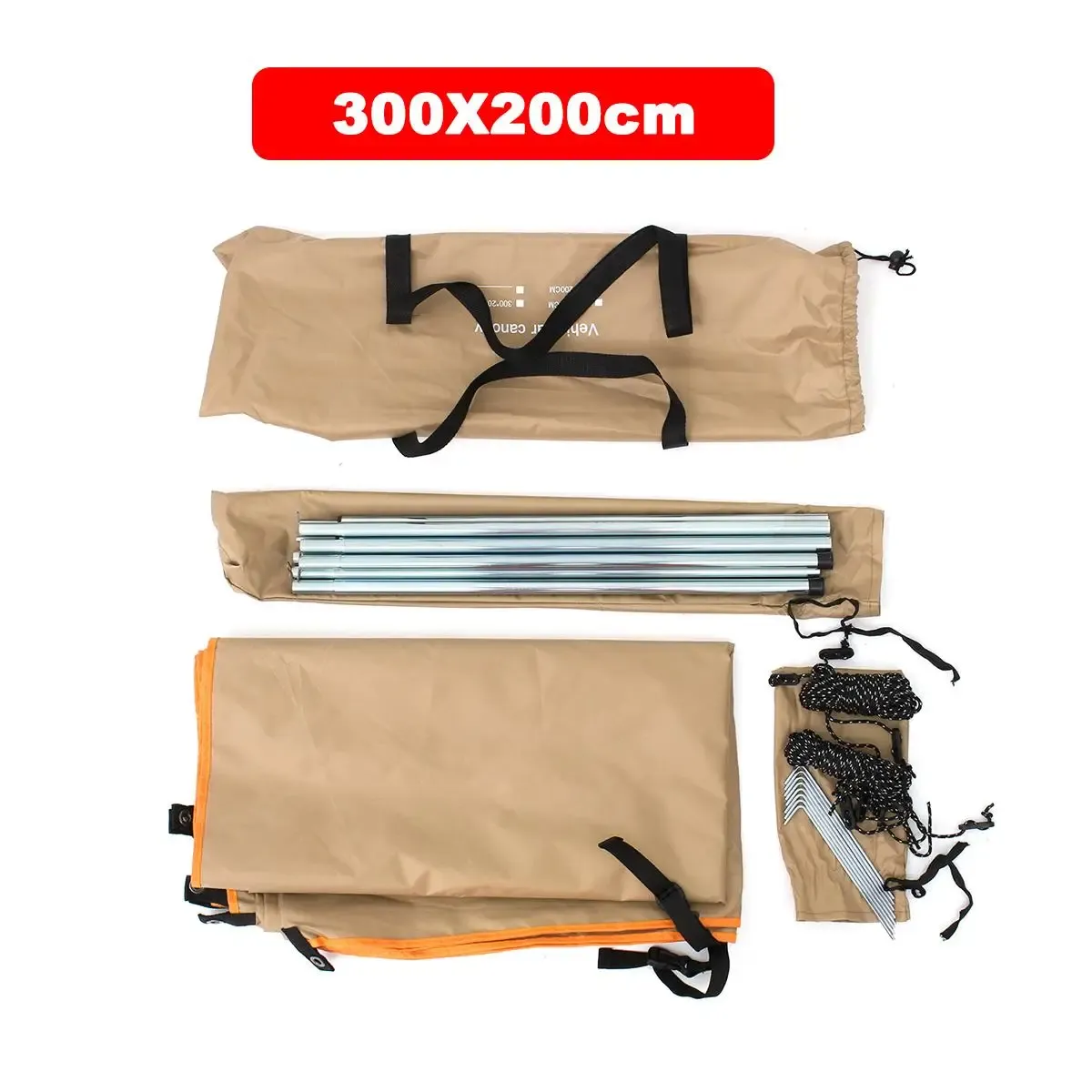 Kaki 300x200cm