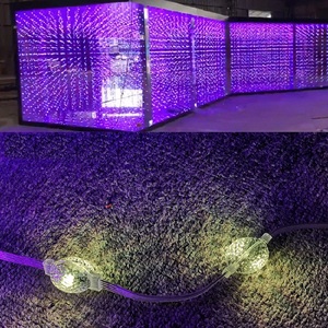 Hot Sell LED 3D Pixel Röhre 3D-Effekt DMX/SPI RGB String LED Pixel Ball Matrix Licht Pixel Balken für Weihnachts beleuchtung - Product Image 3