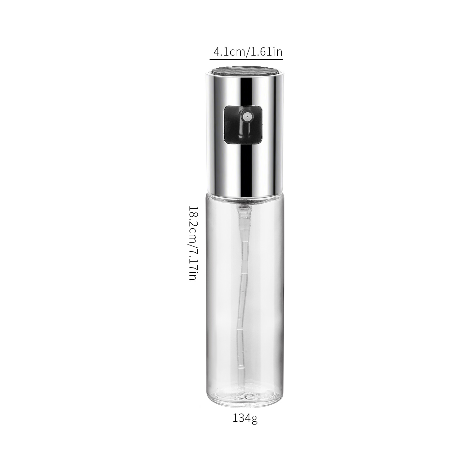 Transparent(100ml Without Scale)