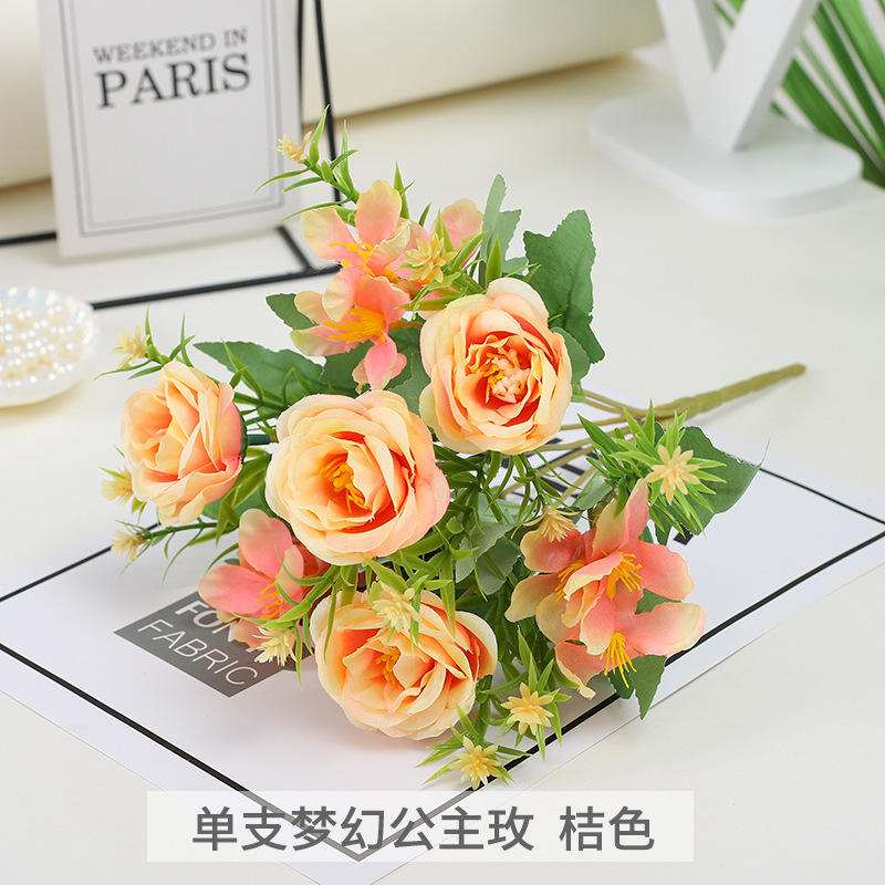 Rêve unique princesse rose orange