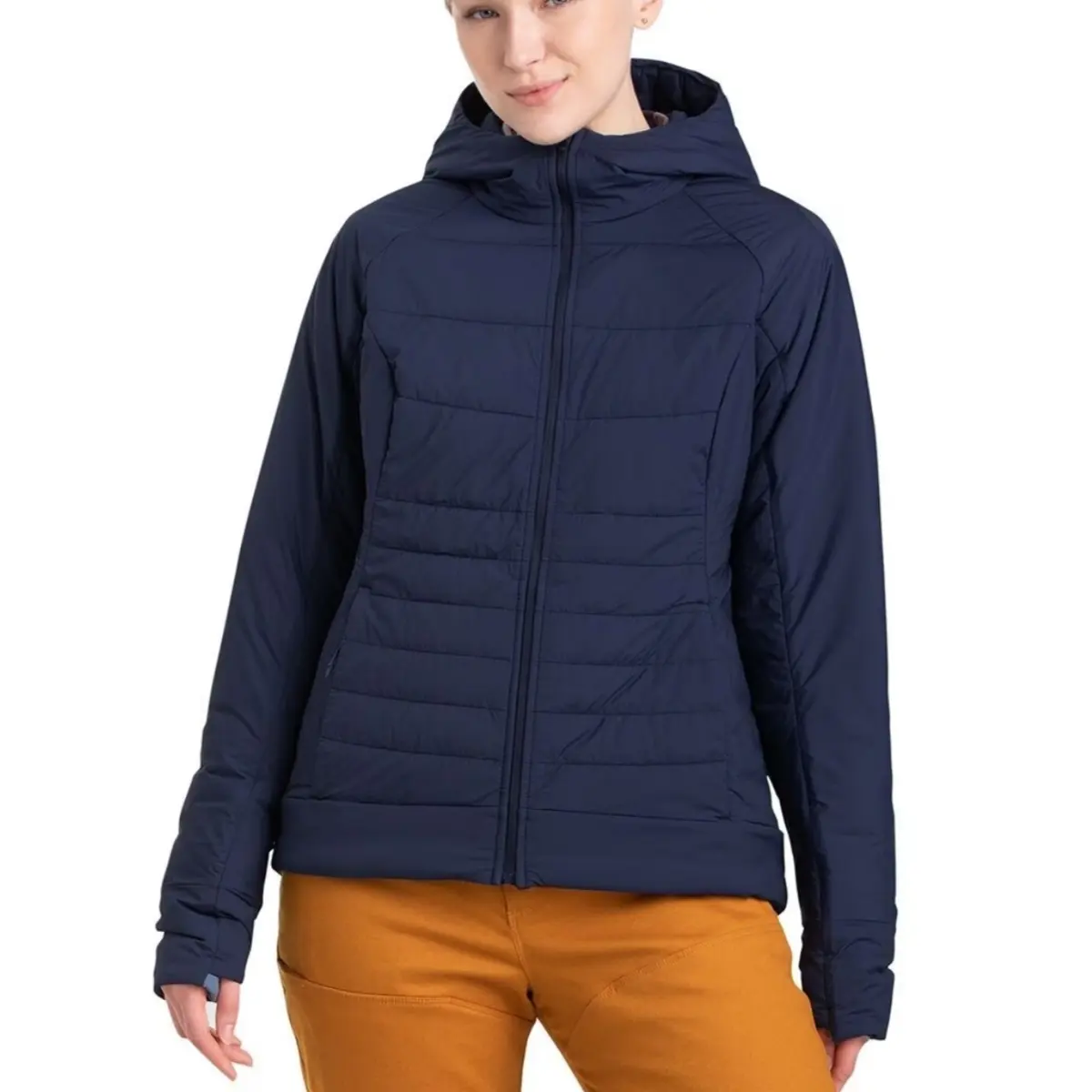 Individuelle leichte warme Damen-Puffer-Daunenjacke modisch Winterdaunen gesteppte isolierte Jackette für Damen