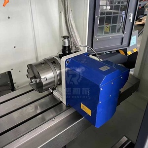 VMC640 4軸CNCフライス盤CNC工作機械加工センターCNCシステム - Product Image 4