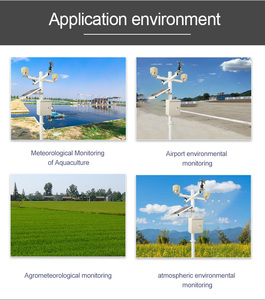 Registrador DE DATOS inalámbrico de granja en la nube, estación meteorológica IOT, Dirección de velocidad del viento con sensor de pluviómetro - Product Image 4