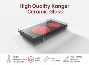Commercial 3500W Multi-Function Induction Cooker Touch <strong>Control</strong> with Built-in Temperature <strong>Sensor</strong> Electric Cooktop - Product Image 5