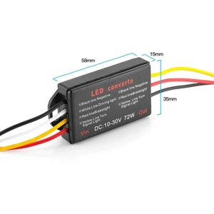 Evrensel 10-30V flaş Strobe denetleyici modülü adaptörü LED Side Marker fren kuyruk dur dönüş sinyal-araba işık aksesuarları - Product Image 6