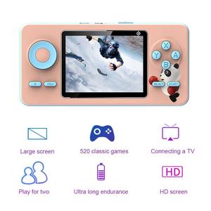 S5 Tragbare Videospiel konsole Handheld-Game-Player Mini-Retro-Konsole mit 520 Classic Games Player für Kinder unterstützung TV-Ausgang - Product Image 5
