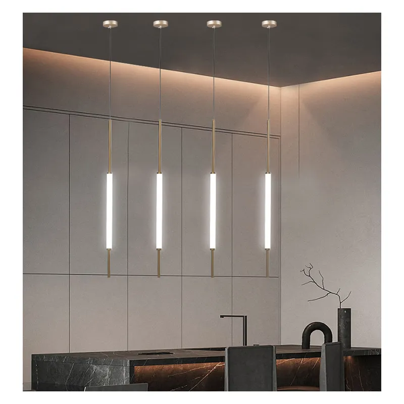 Modern Led avize lüks tasarım yemek odası sarkıt aydınlatma Nordic yemek masası mutfak yatak odası başucu kolye lamba