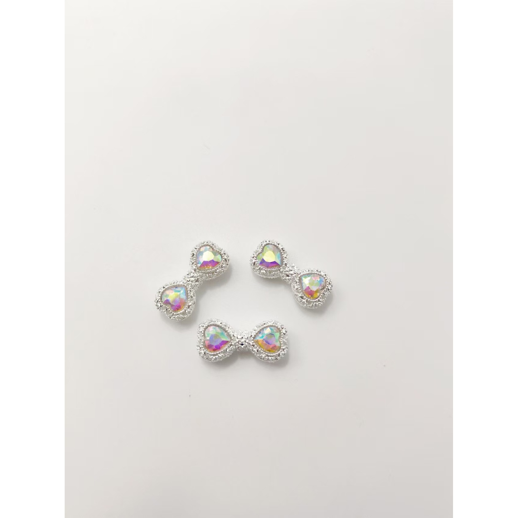 Silver-plated AB diamond