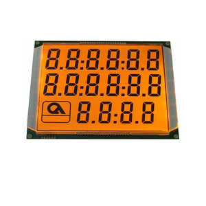 Monochromes LCD Hersteller Kunden spezifisches 7-Segment-Energiezähler LCD-Display TN HTN VA FSTN Display Wasser für Thermometer und Baby - Product Image 3