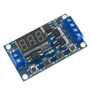 XL4015 5A DC agli ioni di litio batteria Buck Pad di ricarica con Display voltmetro a LED convertitore di alimentazione modulo - Product Image 1