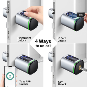Smart Cylinder <strong>Lock</strong> with TTlock Tuya <strong>Blue</strong> Tooth APP Mechanical <strong>Key</strong> WiFi BLE Digital Electronic Password Card <strong>Key</strong> Smart <strong>Lock</strong> - Product Image 6
