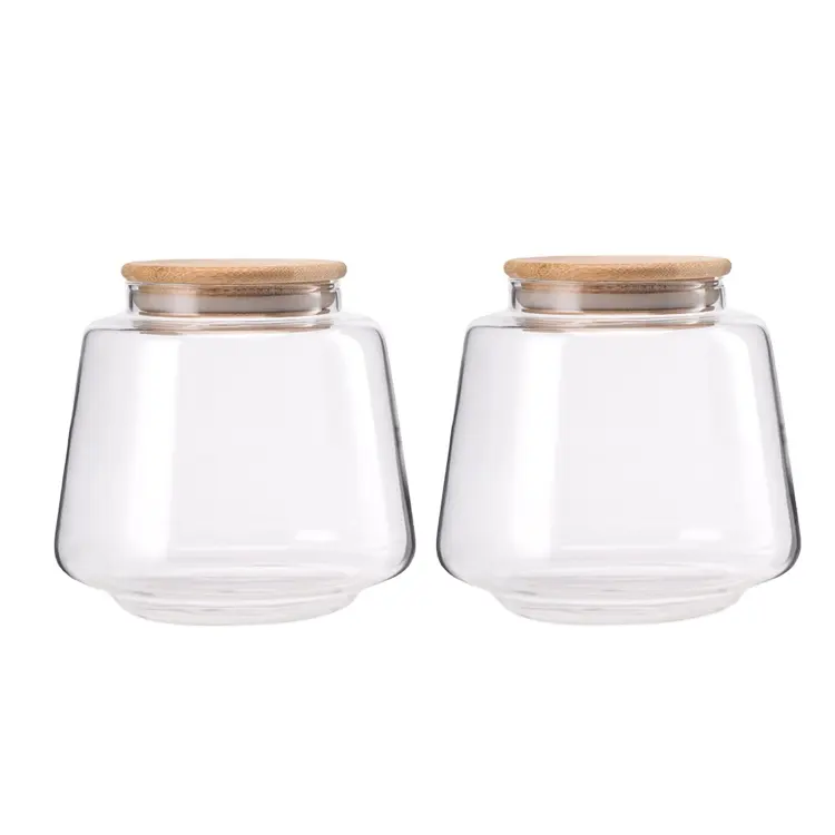 Glass Jar Manufactures Storage Jar Glass Storage Jar With Wood Lid