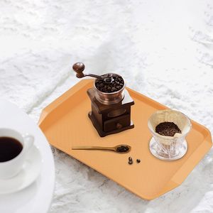 定制矩形塑料快餐托盘耐用防滑PP托盘 - Product Image 6