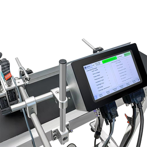 Online Neuer Zustand Automatischer Chargen code Tinten strahl drucker TIJ Ablaufdatum Karte und Papier drucker Maschine - Product Image 4