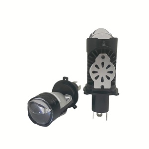 H4โปรเจคเตอร์เลนส์ LED X1ไฟหน้ารถ Pro 55W พร้อมเลเซอร์อุณหภูมิ6000K ระบบให้แสงสว่างอัตโนมัติ - Product Image 4