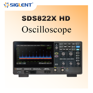 Siglent SDS822X HD オシロスコープ:2チャンネル、200MHz帯域幅、2GSaサンプリングレート、12ビット解像度 - Product Image 1
