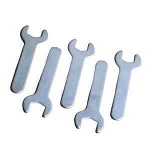 Taily nhà máy tùy chỉnh phần cứng 45 # Tempered thép đóng dấu Cờ lê mở End <span class=keywords><strong>Wrench</strong></span> - Product Image 2