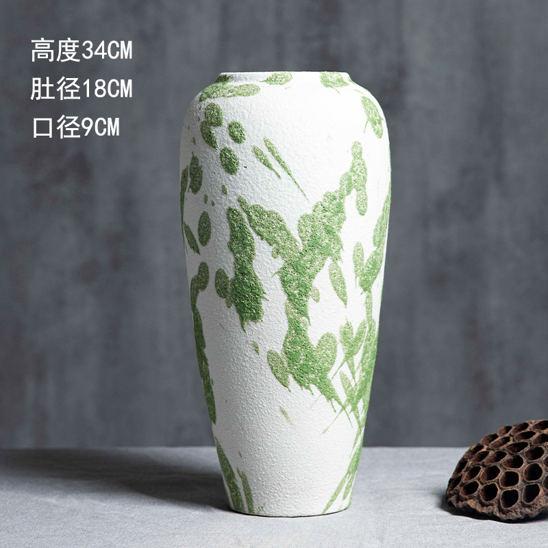 Blanco, verde, punto grande - Precio especial limitado