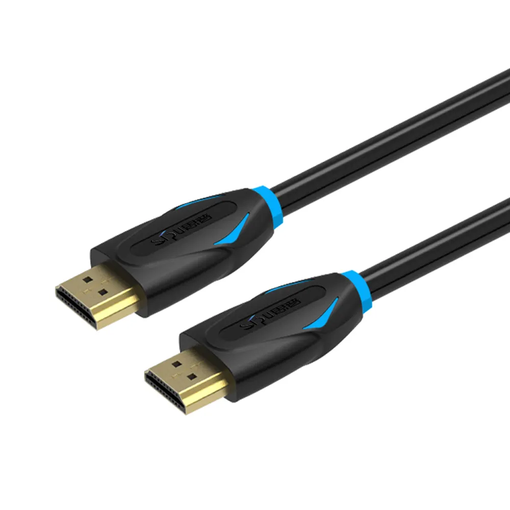 Prémio 4K HDMI Macho para Cabo Masculino Coaxial Plástico Moldado com Banhado a Ouro Condutor PVC Jacket Preço de Fábrica 0.5m a 30m