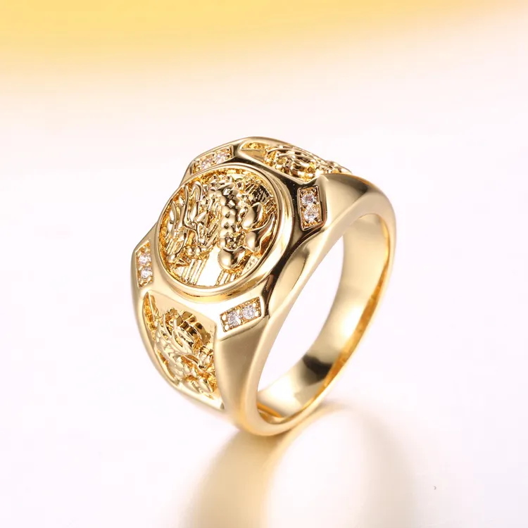925 мужские кольца из стерлингового серебра золотые кольца ювелирные изделия 14K белый камень дизайн кольца для мужчин