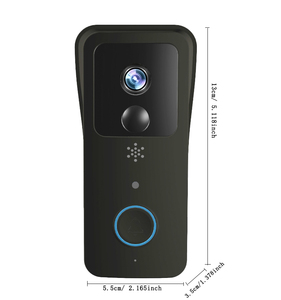 Sistema de timbre WIFI, videoportero de 2 vías, cámara de intercomunicación y receptor de timbre Ding Dong para interiores, 1080p, Wifi, aplicación, Control tuya