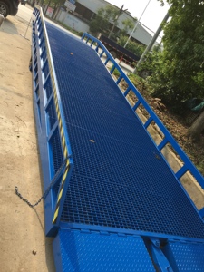 8T 10t 15t, nivelador de muelle móvil, carretilla elevadora, rampa de descarga de carga con ruedas, rampa para coches