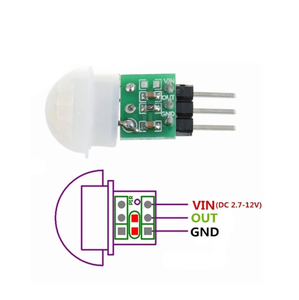 Mini IR Pyroelectric <strong>Infrared</strong> PIR Motion Human <strong>Sensor</strong> Automatic Detector Module AM312 <strong>Sensor</strong> DC 2.7 to 12V - Product Image 1