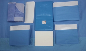 Vật tư y tế bệnh viện vô trùng dụng cụ phẫu thuật thiết lập c-phần gói Kit dùng một lần mổ lấy thai treo lên với chất lượng cao - Product Image 4