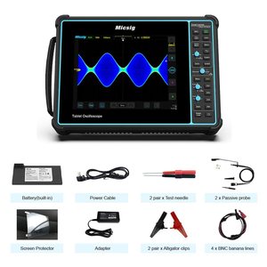 Micsig sato1004 máy tính bảng dao động ô tô 100 MHz 4CH nâng cấp từ ato1104 lên sato1004 toàn màn hình cảm ứng dao động - Product Image 6