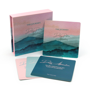 Free Samples Print <strong>Positive</strong> Thoughts Mindfulness Cards Custom Logo Children Affirmation-Cards - Product Image 4
