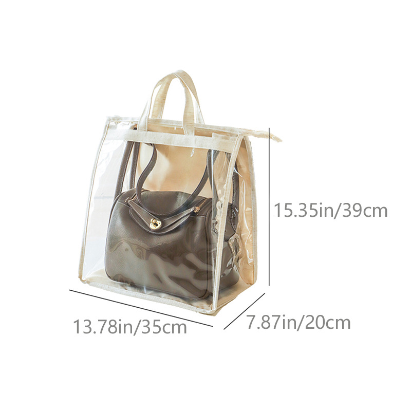 Sac à poussière transparent - Grand format