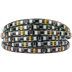 DC12V 5เมตร WS2811พิกเซลนำแถบแสงแอดเดรส30/48/60 Leds/m สีเต็มรูปแบบ WS2811 IC 5050 RGB ฝันสีนำเทปโคมไฟ - Product Image 1