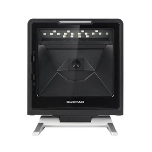GUOTAO Original P97 de alto rendimiento tipo de escritorio Puerto USB 1D 2D código de barras Qr lector de código escáner de código de barras omnidireccional - Product Image 2