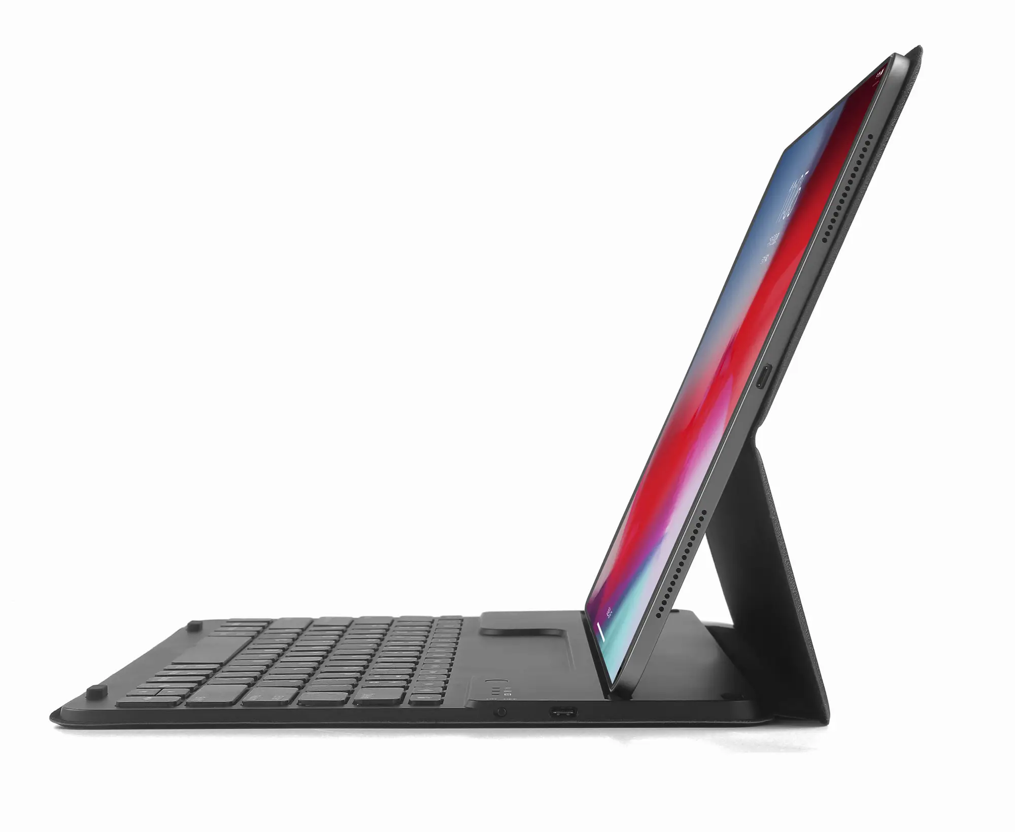G1908 precio de fábrica al por mayor ordenador plegable personalizado teclado de cuero funda para teclado para tableta iPad