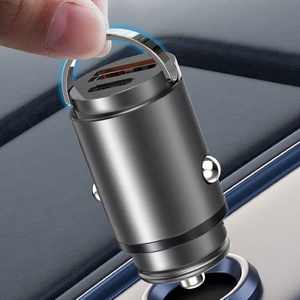 ミニ15W出力カーチャージャーPd30W高速充電アップル対応Qc 1つ2つのシガレットライタープラグ高速携帯電話充電器 - Product Image 2