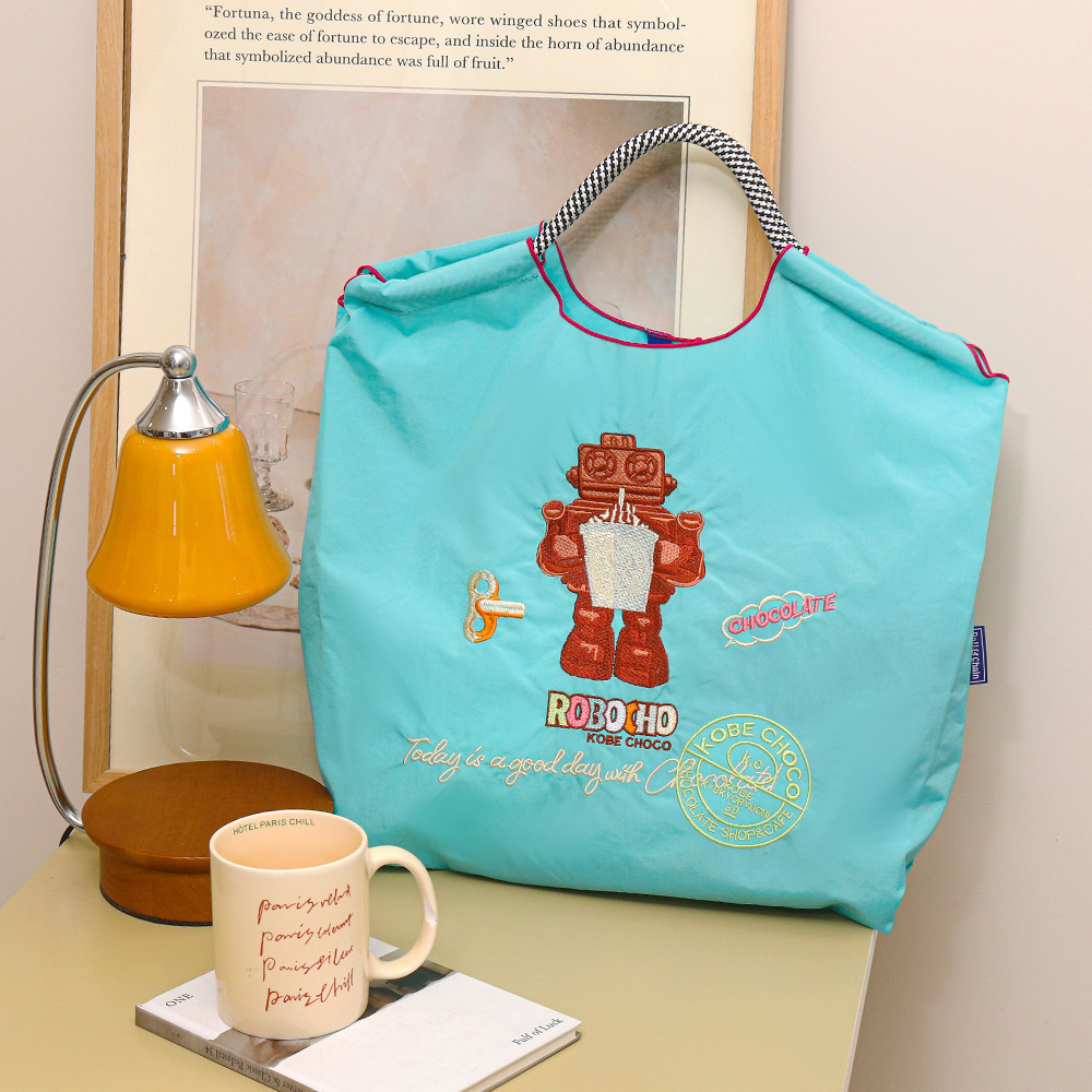 Lake blue-robot without shoulder strap-large size