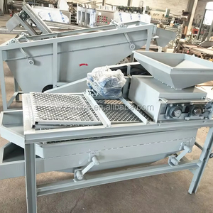 Automatización Palm Kernel Cracker y Shell Separador Almond Duhuling Machine