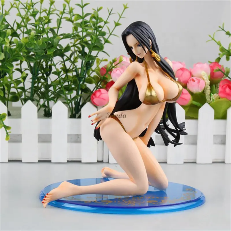 Popular Anime figura de Anime japonés caliente figura de PVC de una pieza chica Sexy Boa Hancock figura de acción caja de regalo Japón Unisex