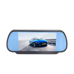 7&quot; TFT Color LCD Screen 2 Video Input Car Rear View <strong>Mirror</strong> Monitor Vehicle Parking In-<strong>Mirror</strong> Monitor for Car <strong>Reverse</strong> Camera Syst