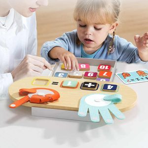数学のおもちゃを数える指、子供の年齢3歳以上のための早期教育、幼児のためのモンテッソーリのおもちゃ-教育番号学習のおもちゃ - Product Image 6