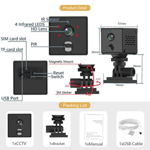 Wistino <strong>3MP</strong> 4g SIM Card Mini <strong>Cameras</strong> Motion Detection Alarm Push Indoor Home Small Baby Monitor Camera - Product Image 6