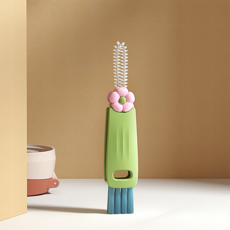 Cos green-(petal cup lid brush)