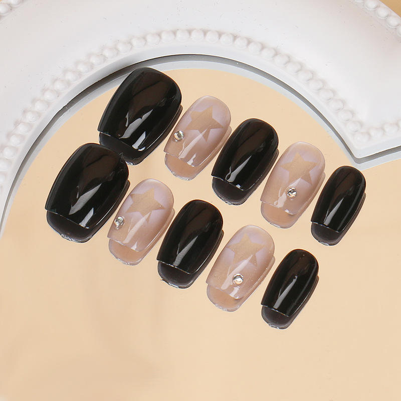 เล็บทำมือ1385กล่องขนาด10ชิ้น