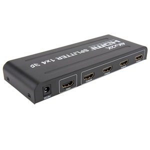 Alta resolución 1080P Full HD 3D Soporte HDMI Splitter 1 Puerto 4 Pantalla HDMI 1 Entrada 4 Salida Divisores y convertidores de video