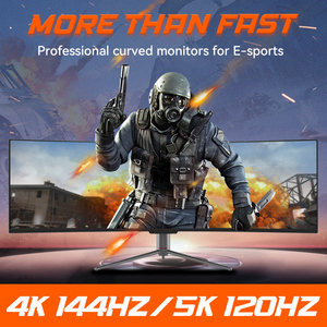 Nereus Super Wide LCD-Curvo-Bildschirm 49-Zoll-Spielmonitor Desktop-Computer-Display Rahmenlose gebogene 1800R 4K 144-Hz-Gaming-Monitore - Product Image 3