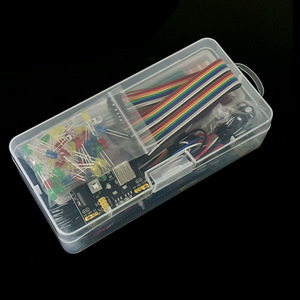 DIY Project Starter Kit elettronico per auto con 830 Breadboard a punti di cravatta R3 Set di componenti elettronici con scatola - Product Image 2