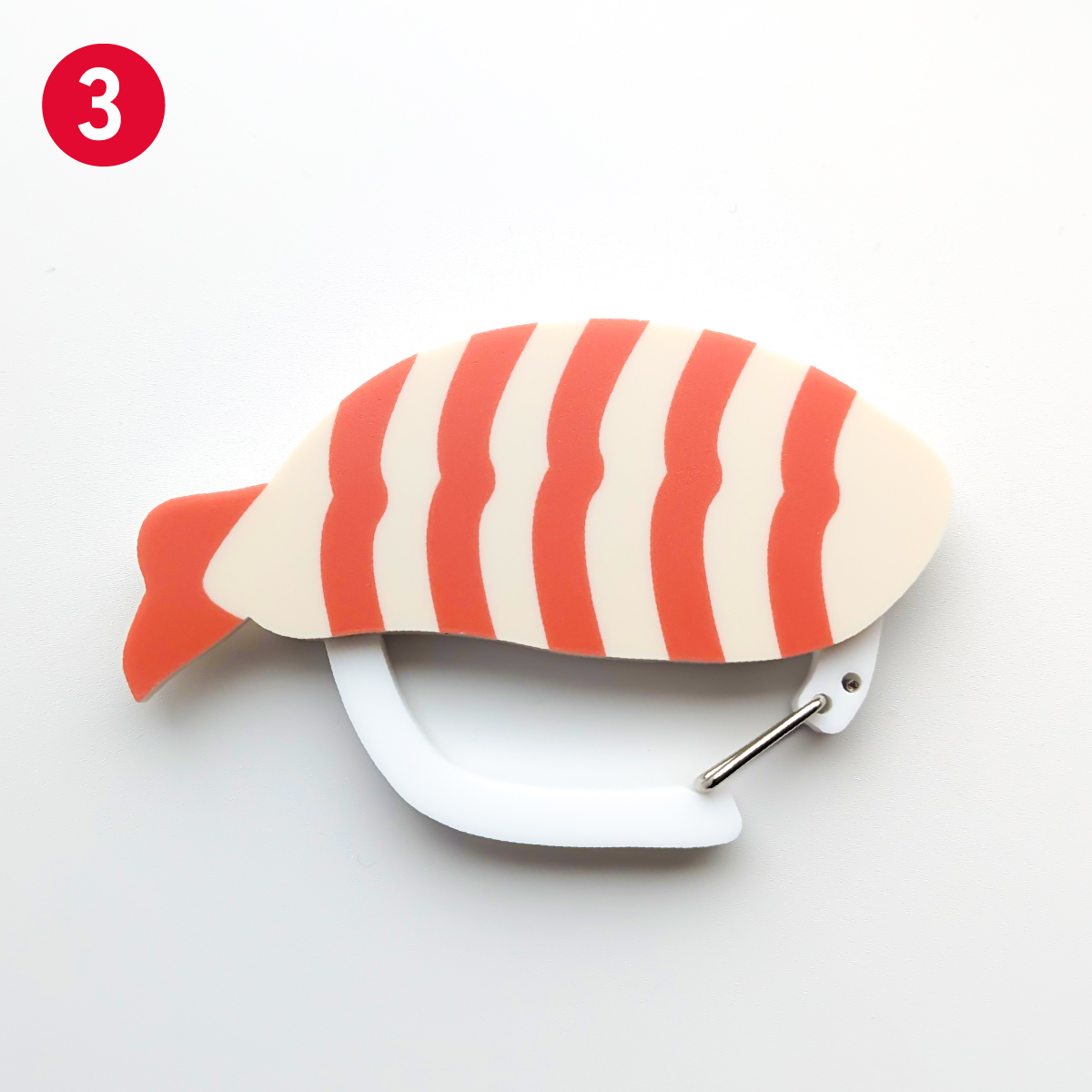 3. Crevettes (Ebi)