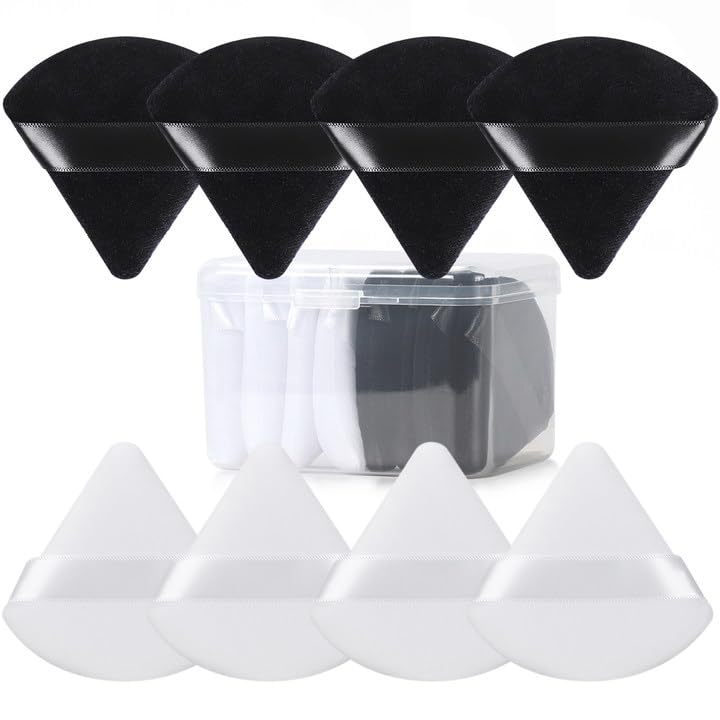 8PCS-BLANC/NOIR