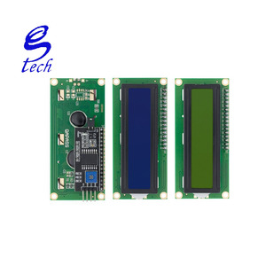 LCD1602 I2C Serieller blauer Bildschirm mit LCD-Display mit Hintergrund beleuchtung Für Kit AVR IIC/I2C LCD1602